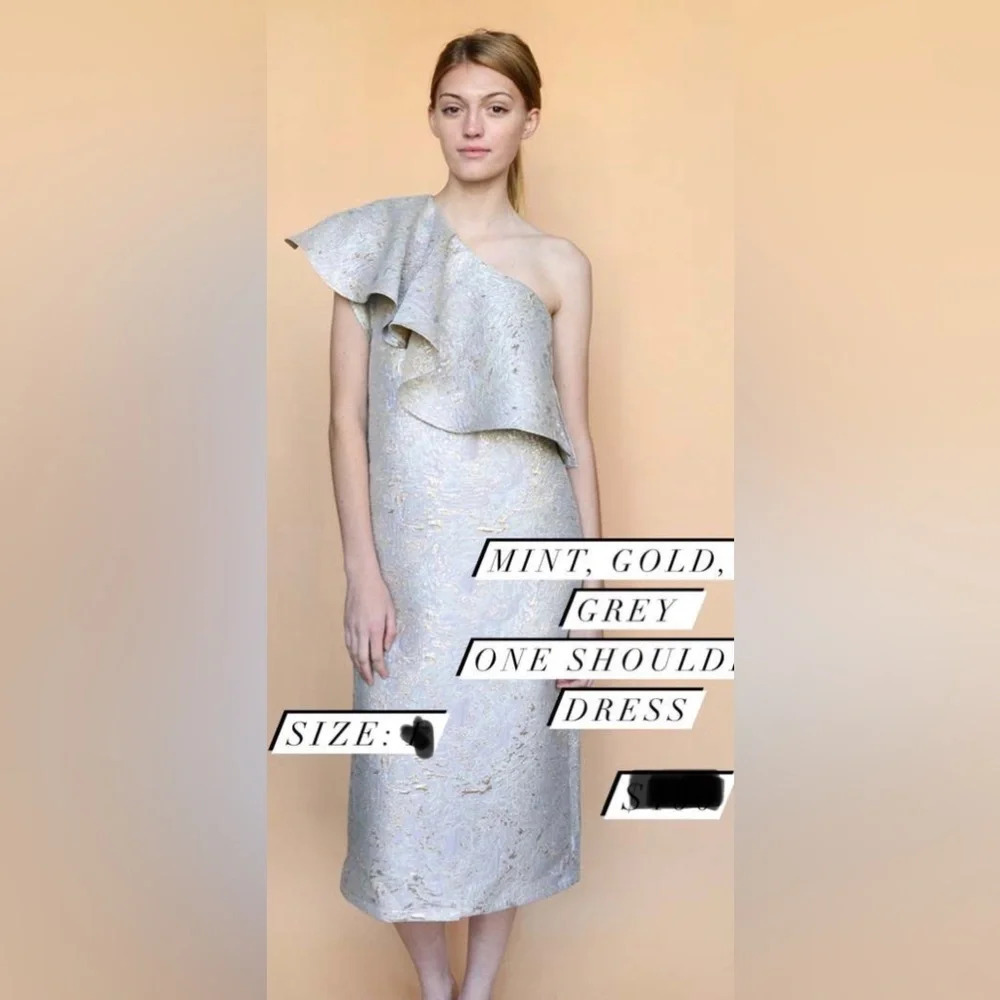 Shop Meg silver dress small